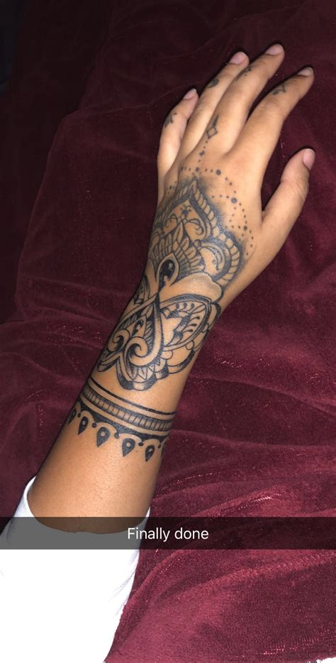 hand tattoo wrist